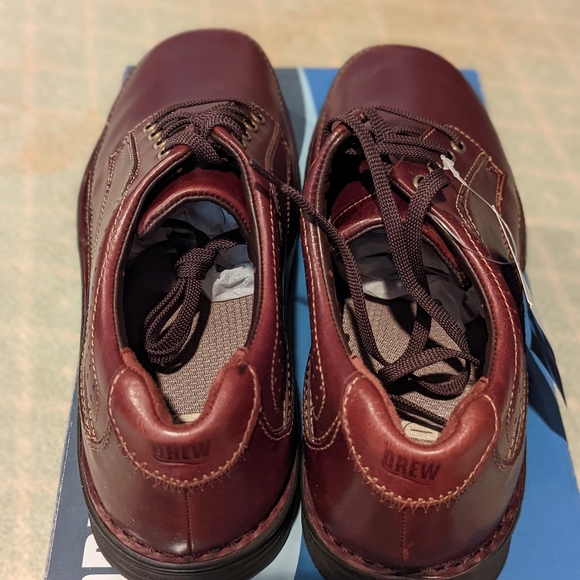 Drew Dri-lex brown leather Toledo shoe size 9 6E - Picture 3 of 5